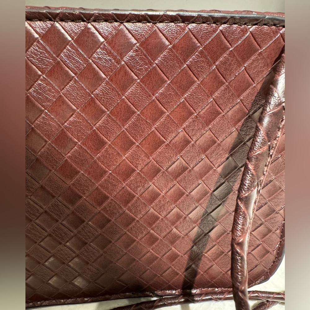 Brown Woven Crossbody Bag - Picture 15 of 16